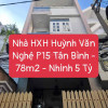 Nhà bán tại đường Huỳnh Văn Nghệ Quận Tân Bình giá 5.9 tỷ